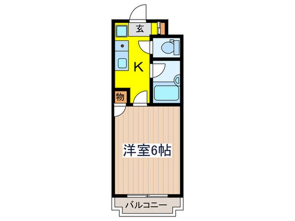 アザレア恋ヶ窪の物件間取画像